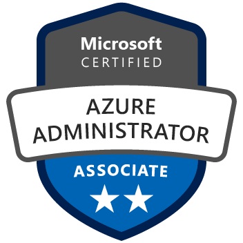 Microsoft Azure Administrator (AZ-104) Certification Badge